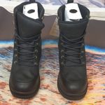 The ORIGINAL MUCK BOOT COMPANY Women's Liberty Wedge Black Leather NWT Size 5 Photo 1