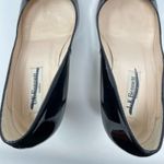 LK Bennett L.K. Bennett Darcia Classic Preppy LK Brogue Black Patent Leather Bow Heels 37 Photo 13