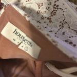 House Of CB House‎ of CB ‘Mila’ Ivory Lace underwired woven corset NWOT size L Photo 4