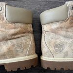 Timberland 6” Canvas Limited Edition Cream Floral Boots Photo 7
