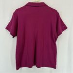 Prides Landing Short Sleeve Collared Shirt Woman’s XL Pink Red Photo 5