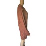 prAna NWT Cozy Up Terry Dress Brown Lace Up Long Sleeve Sweater Dress Medium Photo 4