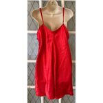 Avenue  BODY Chemise Nightgown Plus Sz 18/20 Red Lingerie Nightie 90s Y2K Photo 5
