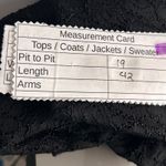 LuLaRoe Goth Lace Cardigan Black Small Photo 8