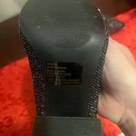 Shoe Dazzle black shiny ankle booties Photo 2