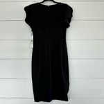 Calvin Klein  Women’s 4 Black Flutter Sleeve Sheath Dress New Photo 3