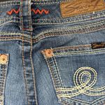 7 For All Mankind Petite 2P Bootcut Jeans "A" Pocket Low Rise Y2K Mid Wash Denim Photo 4