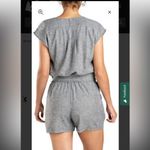 Toad & Co  Tara Hemp Gray Belted Romper X-Small Photo 2