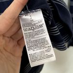 Old Navy dark blue white striped long sleeved casual comfortable crewneck shirt Photo 4