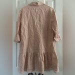 Little lies light pink linen mini dress size XS Photo 2