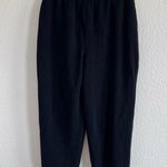 St. John  Basics Black Knit Stretch Pull On High Rise Pants Photo 4