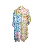 BOHO Floral Babydoll Dress Arthur Jane Claire Womens Large Retro Hippie 70s Photo 8