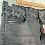 Mother The Mid Rise Dazzler Ankle jeans Lighting Up Lanterns 32 Gray Photo 2