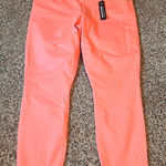 Gap 1969 Always Skinny Crop Jeans Coral Pink Size 33s NWT Denim Pants Photo 0