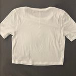 Lululemon Hold Tight Straight Hem Crop Tee Sz 4 Photo 7