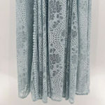Hello Molly  Girls in Spain Blue Eyelet Lace Sleeveless‎ Maxi Dress Size Small Photo 4