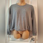 Torrid Super Soft By  Sz 1 Gray Long Sleeve Sweatshirt Photo 2