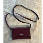 Kate Spade Brynn Crossbody Bag Deep Berry Small Elegant Fashion Purse Photo 8