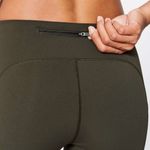 Lululemon Speed Up Crop 21” Legging -Dark Olive Sz 8Like New |Rare 1st Release Photo 2