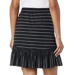 Anthropologie New  New Moon River Wrap Around Pin Striped Skirt - Size Large Photo 3