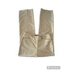 Larry Levine  Front Pocket Wide Leg Khaki Trouser Pants size 6 Photo 6