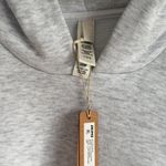 SKIMS Cotton Fleece Pullover Hoodie in Light Heather Grey, Size Large Photo 5