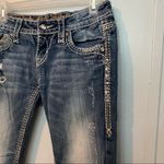 Rock Revival  Vivian Boot Embellished Distressed Jeans Size 26 Photo 9