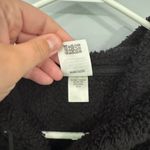 PINK - Victoria's Secret  Black Teddy Fleece Half Zip Pullover Hoodie / Jacket Size Medium Photo 6