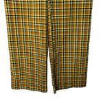 Urban Outfitters Colette Pull on Plaid Pants in Marigold Multi Small Photo 1