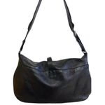 Prada Vintage Leather Shoulder Flap Messenger Bag Large 2001 W/Authenticity card Photo 9