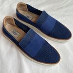 UGG ‎ Sammy Slip On Woven Sneakers Navy Blue Sz 7.5 Photo 3