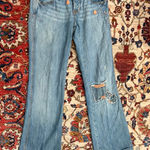 Ralph Lauren Women’s Polo  Embroidered Floral Straight Leg Jeans Y2K READ Photo 0