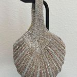 Beaded Mini Bag In Silver & Pink Photo 0