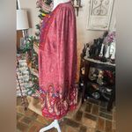 White Mark brick red boho midi dress with embroidered yoke. NWT. Size XL. Photo 3