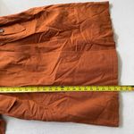 Jen's Pirate Booty  Basic Instinct Trench Coat Sunburn Linen Blend Size M/L Photo 9