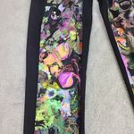 Cynthia Rowley Womens Black Patterned Leggings Yoga Pants Size X-Small Photo 3