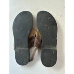 Anthropologie Musse & Cloud Miah Genuine Leather Slingback Thong Sandals 10 Photo 4