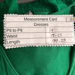 Christmas Linen Dress Kelly Green 12 Photo 8