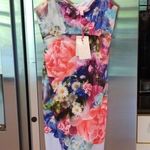 Ted Baker ππ Floral Bouquet Bodycon Midi Dress TB2 = US 6 NWT Photo 6