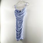 Windsor  Life Of The Party Rhinestone And Pearl Mini Dress Lavender Purple Medium Photo 6