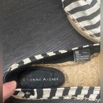 Etienne Aigner  Urban Black & White Slip On Espadrilles Shoes 6 M Photo 2