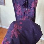 House Of CB S D-DD Aiza' Grape Floral Print Maxi Dress purple NWOT Photo 7