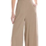 Theory  Linen Blend Brown Jumpsuit Romper Photo 0