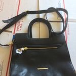 BCBGeneration "Noelle" medium pleather convertible shoulder / satchel bag Photo 2