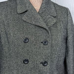 Apostrophe  Women's Charcoal Pea Coat Photo 0