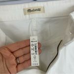 Madewell NWT  The Perfect Vintage White Denim Jeans Size 18W Photo 10