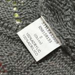 Staccato  women small grey balloon sleeve sweater cardigan 3/4 sleeves open front Photo 7