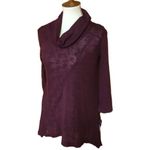 DKNY NWT burgundy turtleneck sweater Photo 1