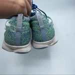 Nike  Blue & Green Flyknit Zoom Running Shoes Sneakers Womens 8.5 Athletic Sporty Photo 8