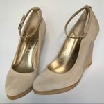 Guess  Tan Suede Wedge Heels Photo 3